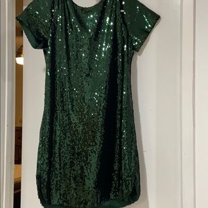 Sequin mini dress